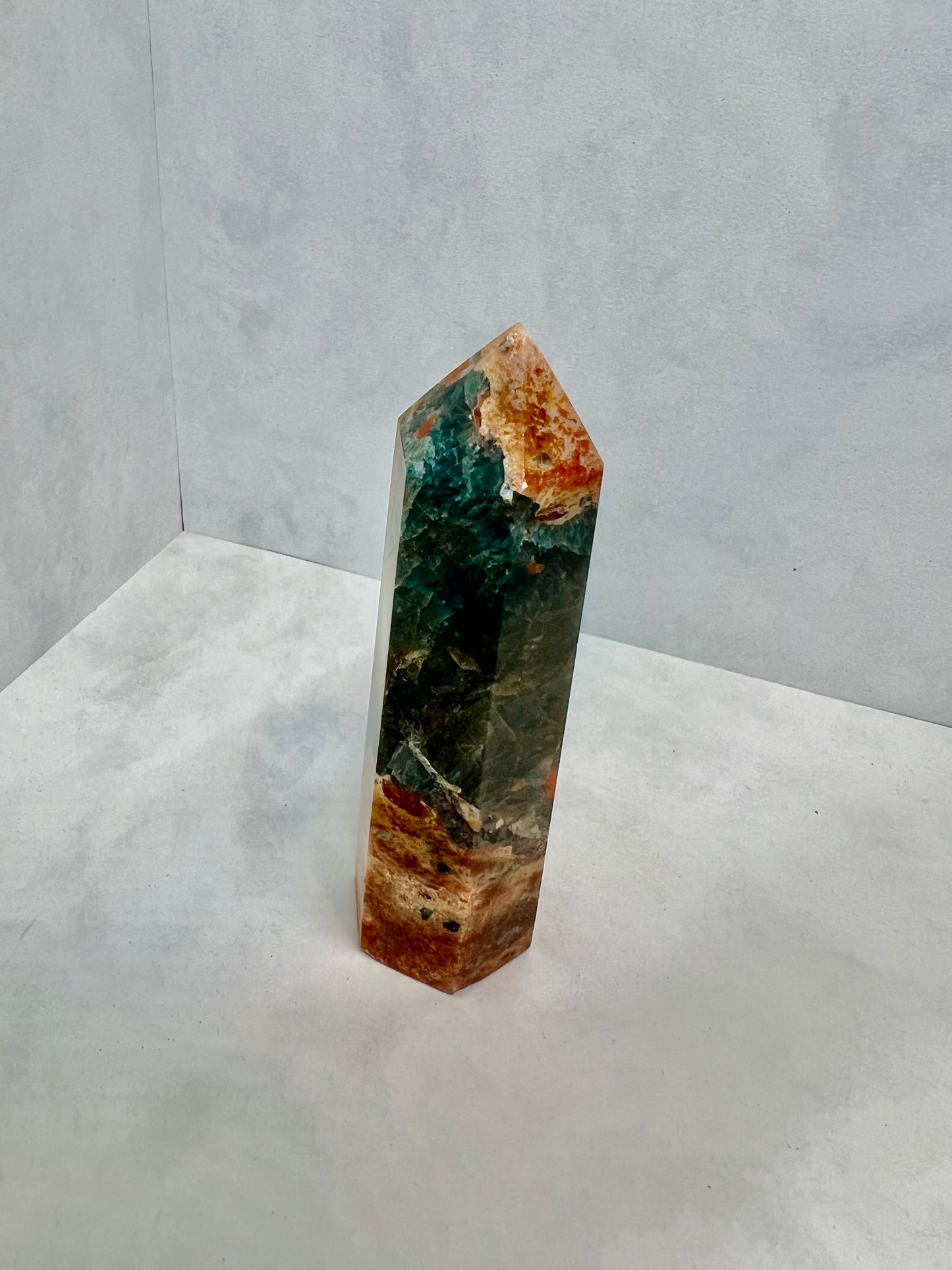 Apatite and Sunstone Tower