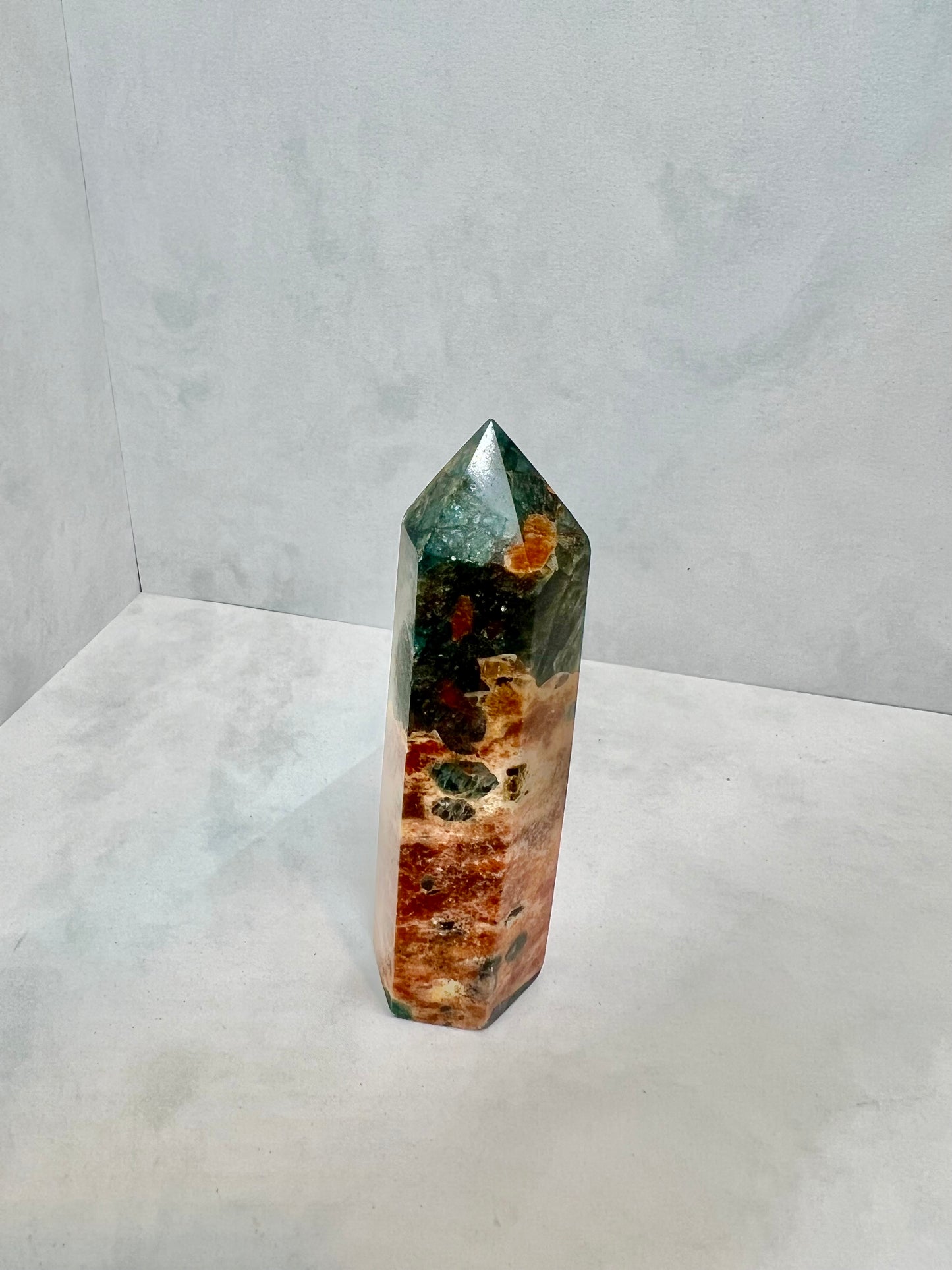 Apatite and Sunstone Tower